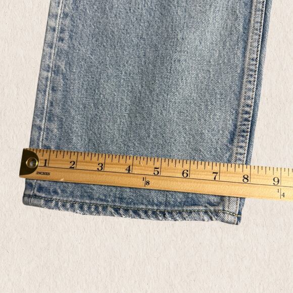MOUSSY VINTAGE Jeans Women’s Size 27 Distressed Straight Leg 90s Japanese Denim‎ - Picture 12 of 13